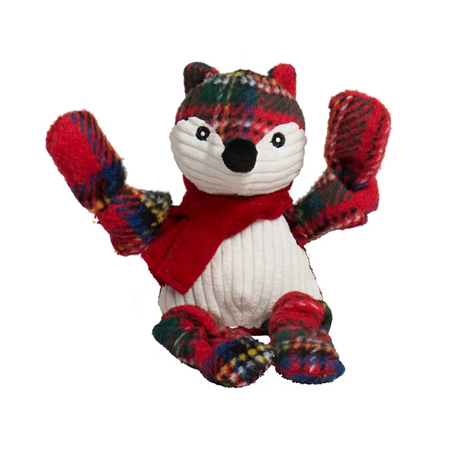 orvis Mini Animal Squeaky Toys FESTIVE FOX