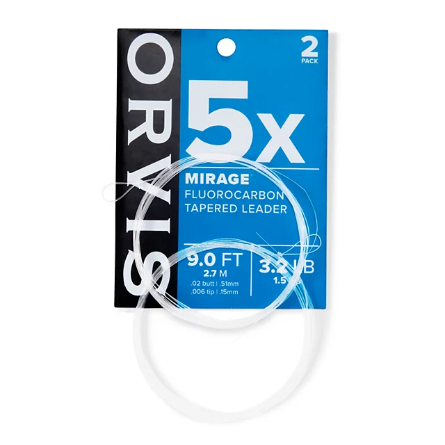 orvis Mirage Trout Leaders 2PK