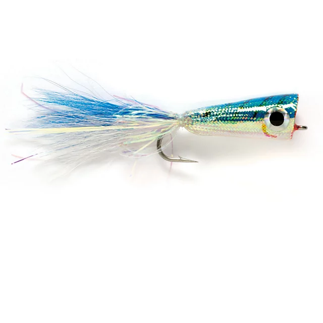 Orvis Mylar Popper BLUE/WHITE