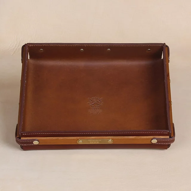 Orvis No. 120 Leather Valet Tray