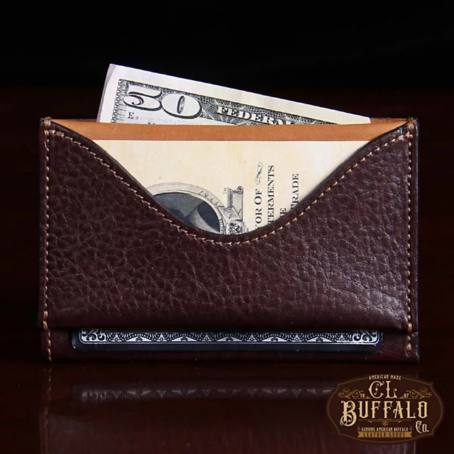 Orvis No. 33 Buffalo Leather Wallet