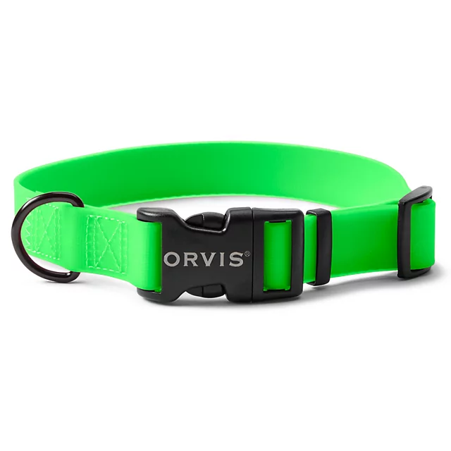 orvis No-Stink Collar with Side Clasp LIME
