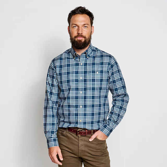 Orvis No-Work Long-Sleeve Shirt RUSSET