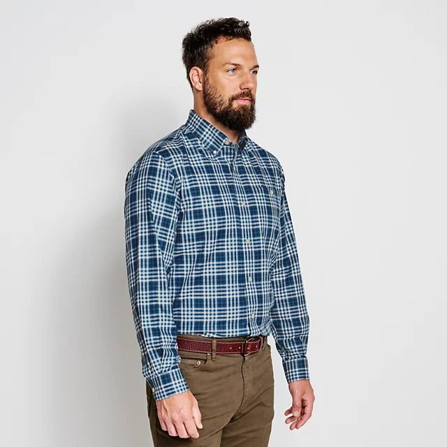 Orvis No-Work Long-Sleeve Shirt RUSSET