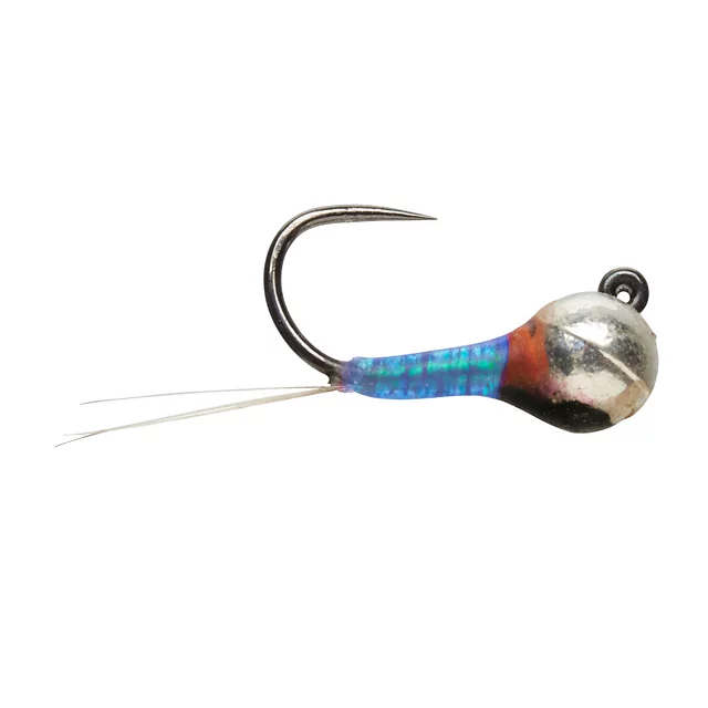 orvis Olsen’s Barbless Lite Brite Perdigon UV BLUE