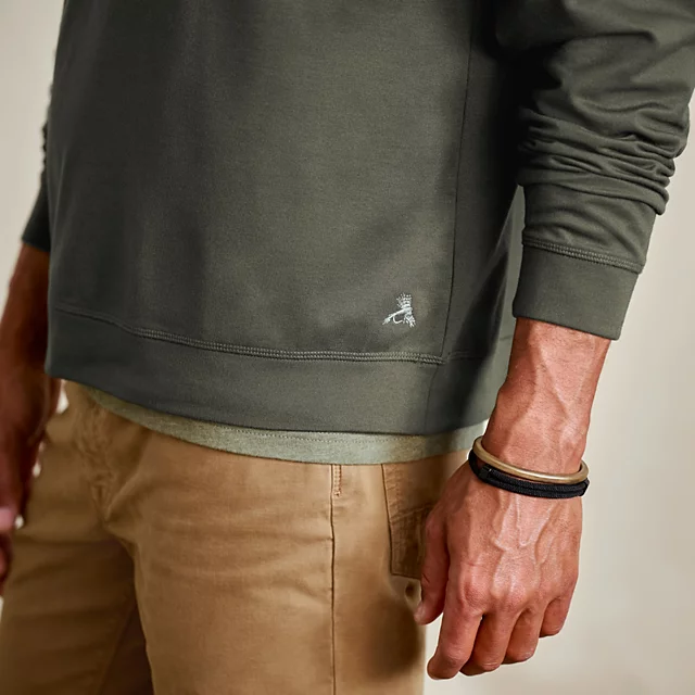 Orvis On The Move 1/4-Zip Sweatshirt IVY