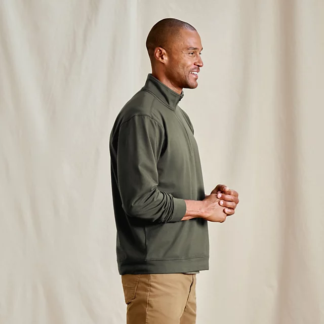 Orvis On The Move 1/4-Zip Sweatshirt IVY