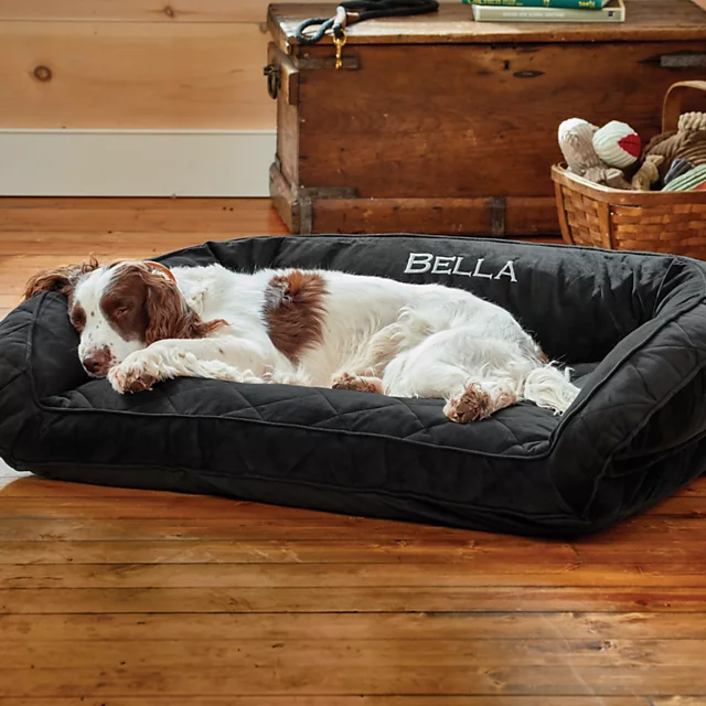 Orvis Orvis ComfortFill-Eco™ Couch Dog Bed SLATE