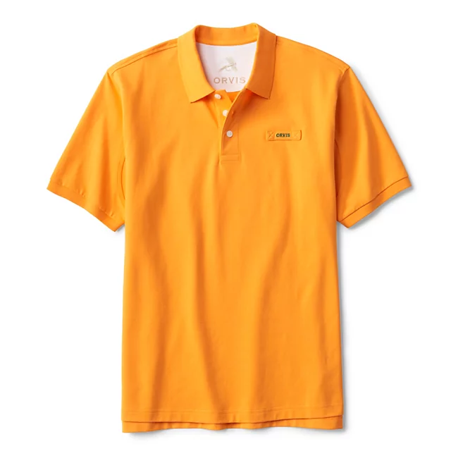 orvis Orvis Signature Lightweight Polo TANGERINE