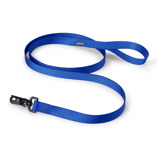 orvis Orvis Woven Dog Leash BLUE