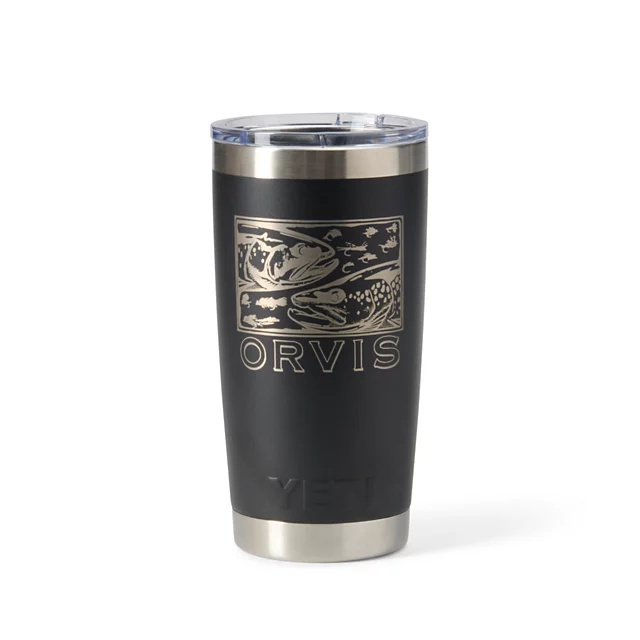 orvis Orvis + YETI Rambler® Tumbler 20 oz. BLACK