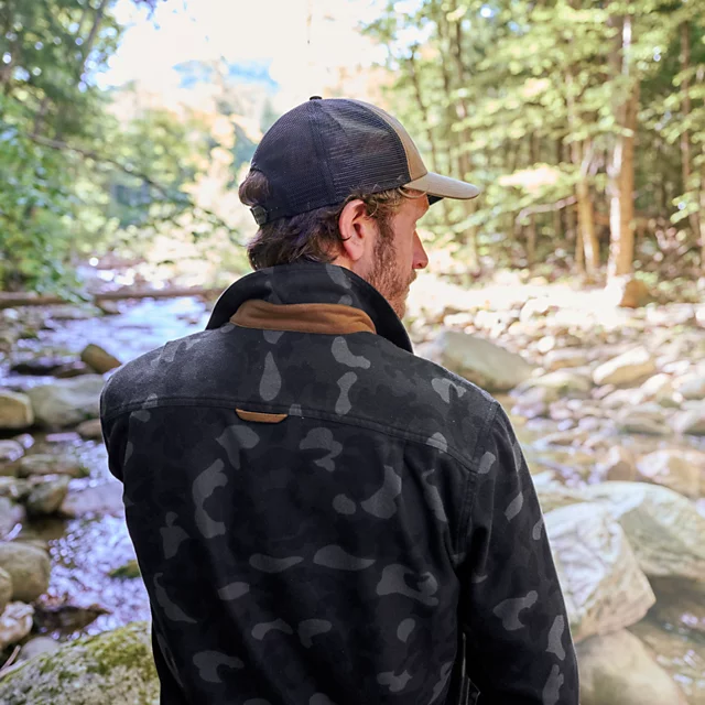 Orvis Perfect Flannel Shirt BLACKOUT CAMO