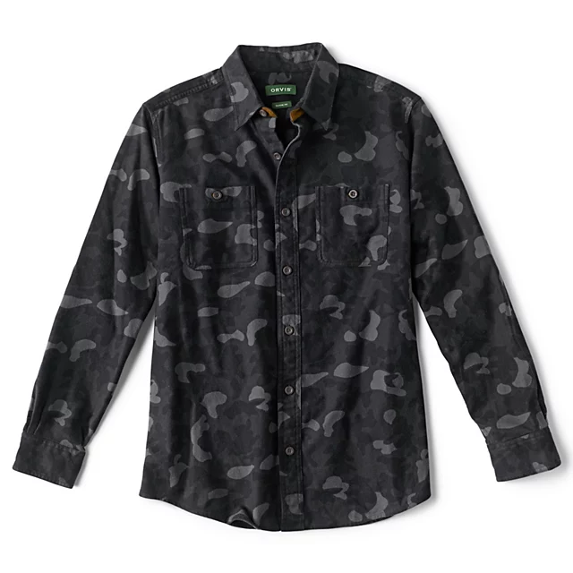 orvis Perfect Flannel Shirt BLACKOUT CAMO
