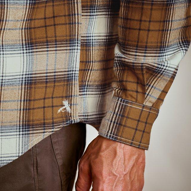 Orvis Perfect Flannel Shirt SNOW/HAZELNUT