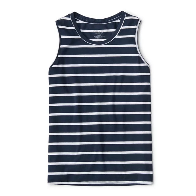 orvis Perfect Tank Top NAVY/WHITE STRIPE