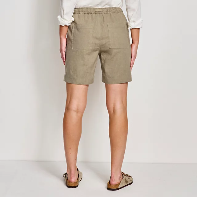 Orvis Performance Linen 6" Shorts DUSTY BLUE