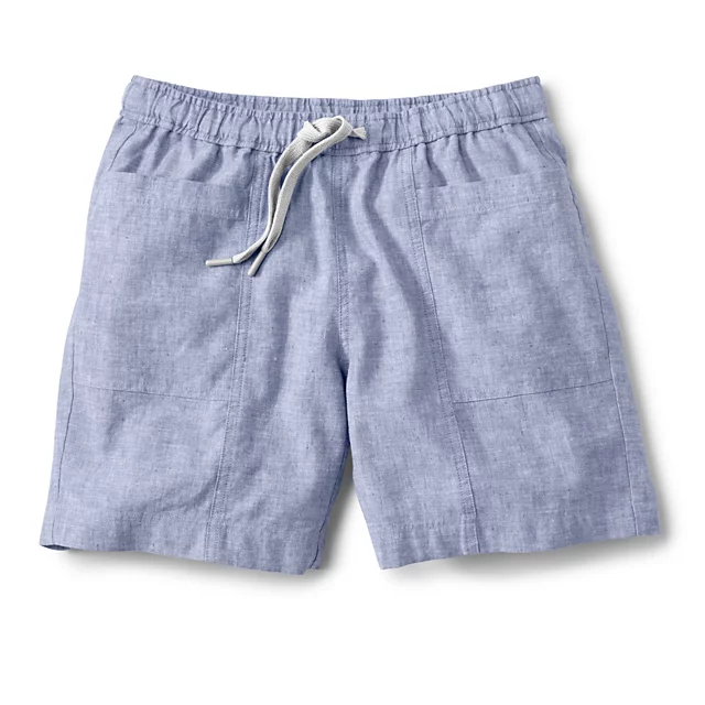 orvis Performance Linen 6" Shorts DUSTY BLUE