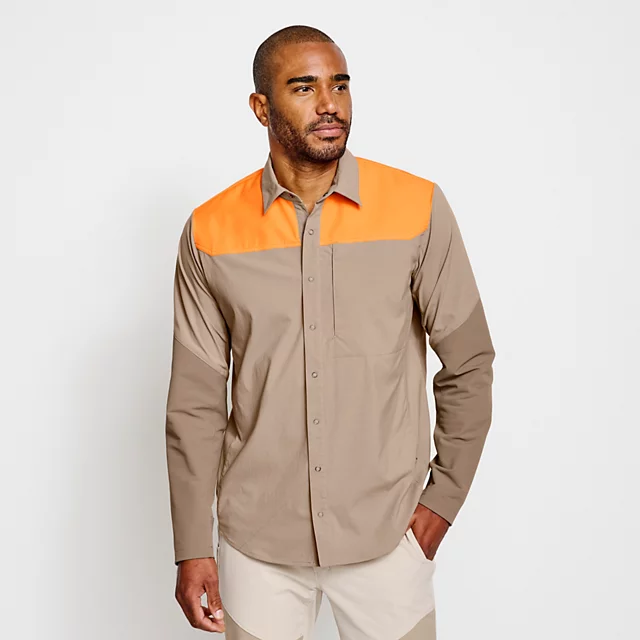 Orvis PRO Upland Brush Shirt BLAZE/BRINDLE