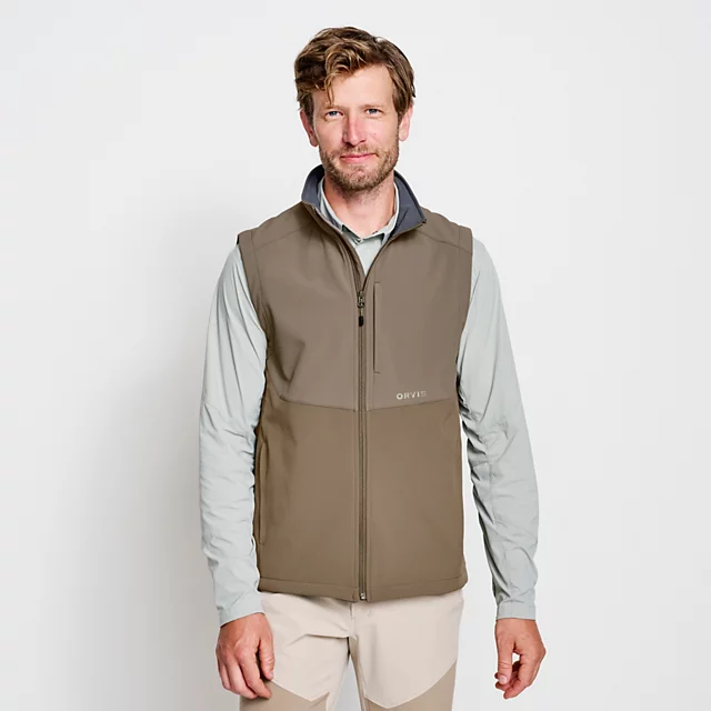 Orvis PRO Upland Softshell Vest CEDAR