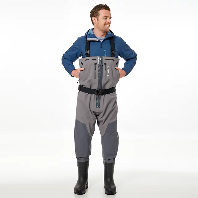 Orvis PRO Zip Bootfoot Waders SHADOW