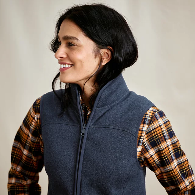 Orvis R65™ Sweater Fleece Vest TRUE NAVY