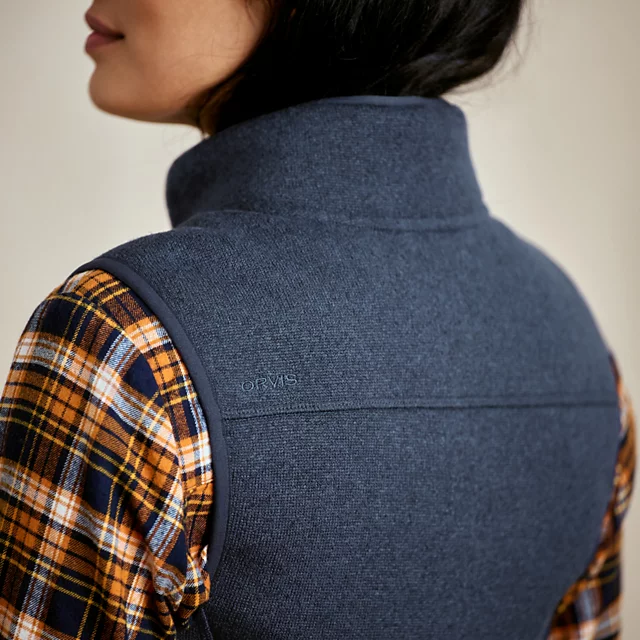 Orvis R65™ Sweater Fleece Vest TRUE NAVY