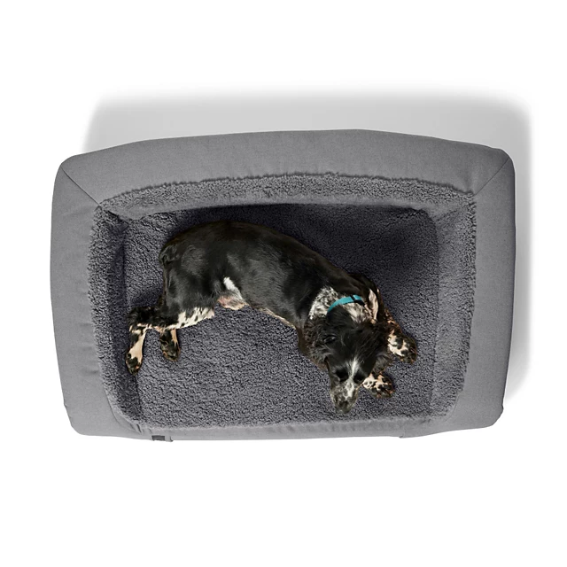 Orvis Orvis RecoveryZone® FleeceLock® Couch Dog Bed SLATE