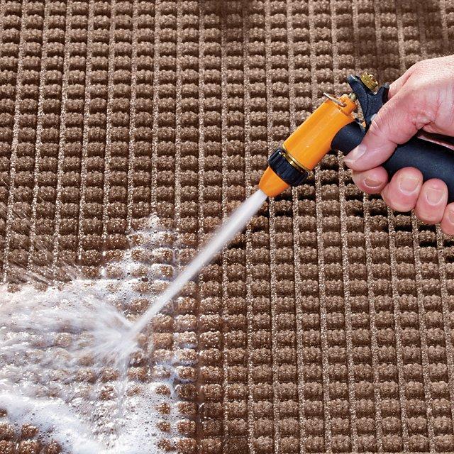 Orvis Recycled WaterHog® Basketweave Mat GRAY