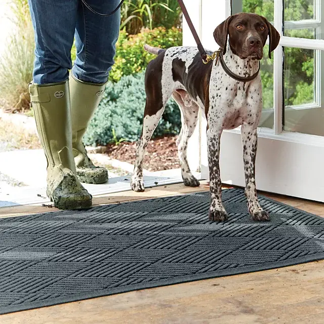 Orvis Recycled WaterHog® Diamonds Mat BLUESTONE