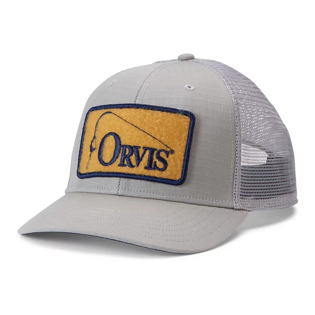 orvis Ripstop Covert Trucker Hat GREY