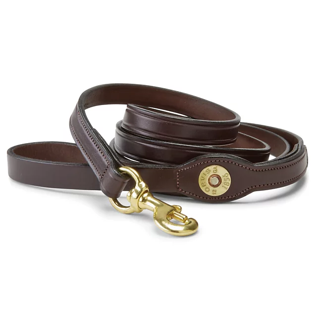 orvis Shotshell Dog Leash BROWN