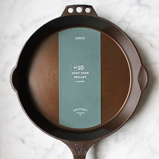 Orvis Smithey No. 10 Cast Iron Skillet