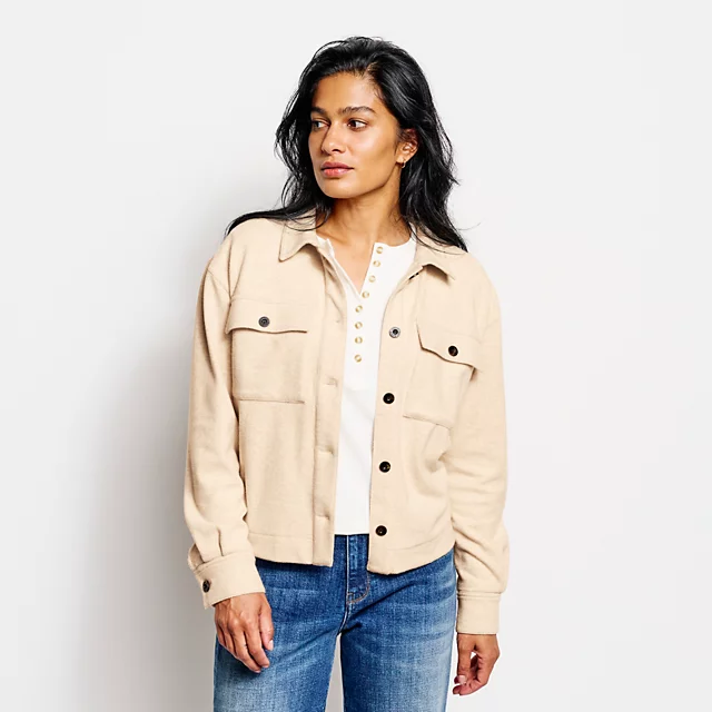 Orvis Snowy River Shirt Jacket GRAY WINDOWPANE