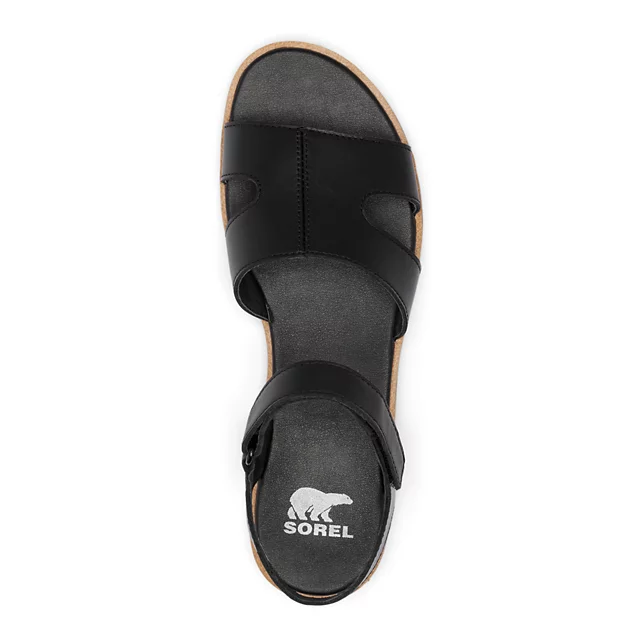 Orvis Sorel® Ella III Ankle Strap Sandals BLACK