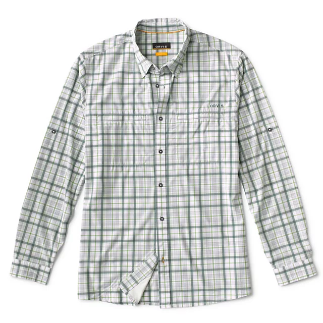 orvis Stonefly Stretch Long-Sleeved Shirt FERN