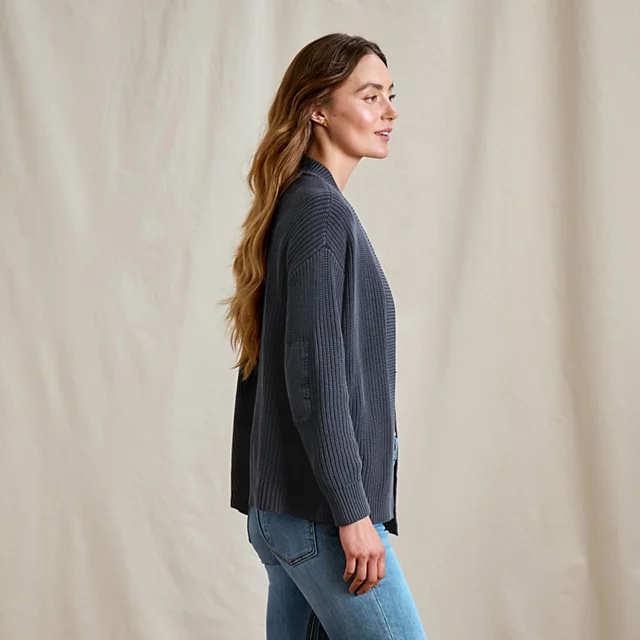 Orvis Sun-Faded Cardigan TRUE NAVY