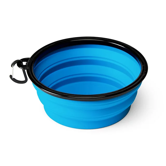 orvis Tough Trail® Collapsible Dog Bowl BLUE