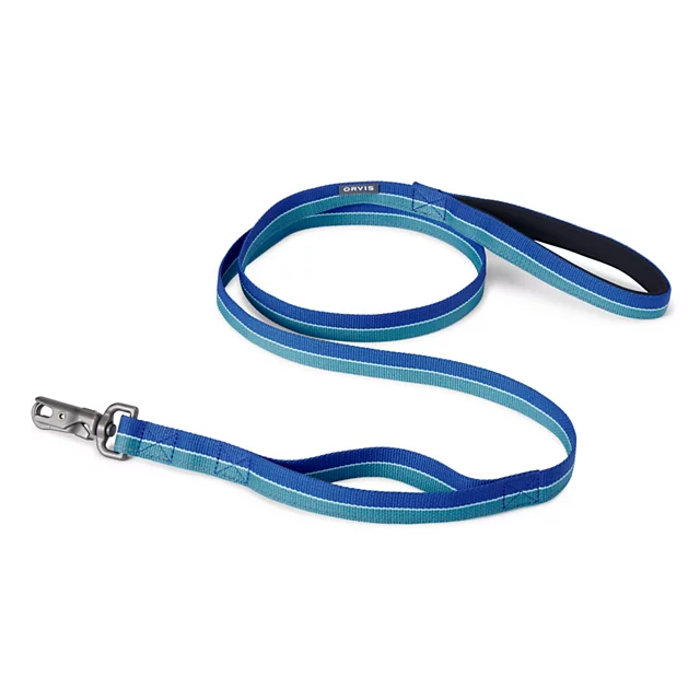 orvis Tough Trail® Woven Dog Leash BLUE