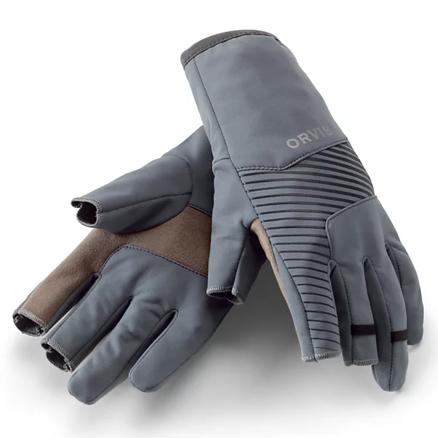 Orvis Trigger Finger Softshell Gloves TURBULENCE