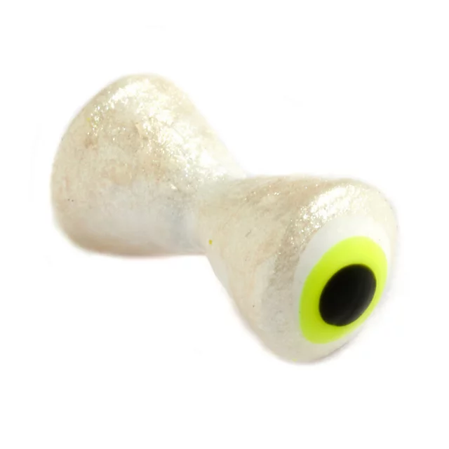 orvis Tungsten Fluorescent Streamer Eyes PEARL