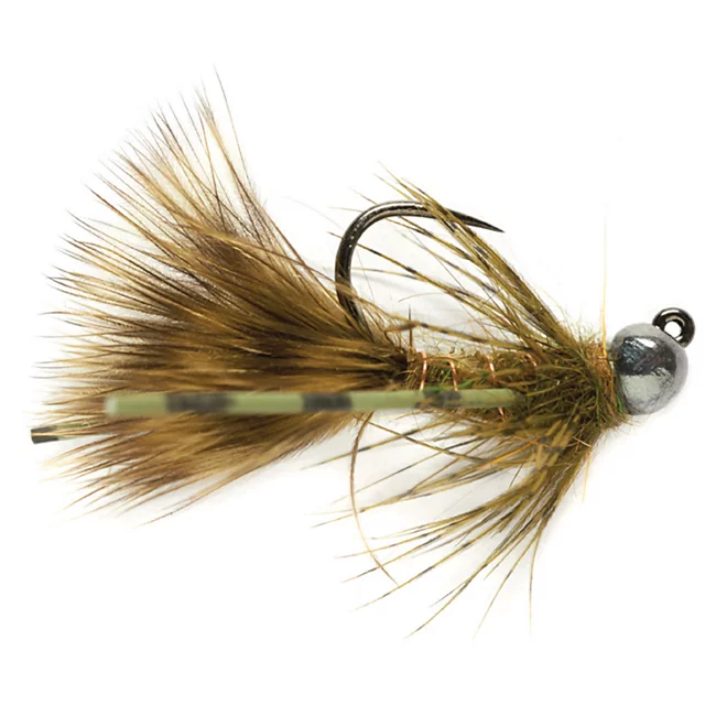 orvis Tungsten Jig Bugger OLIVE