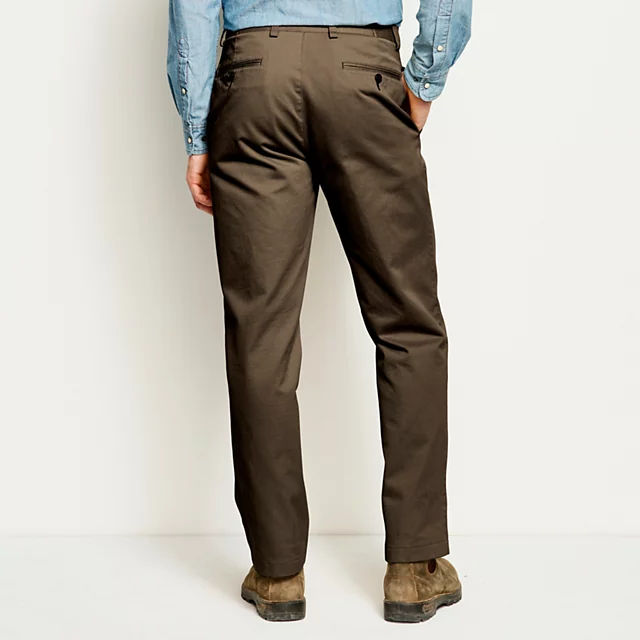 Orvis Ultimate Khakis Plain Front Pants OLIVE