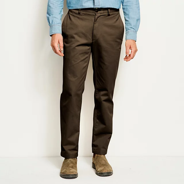 orvis Ultimate Khakis Plain Front Pants OLIVE