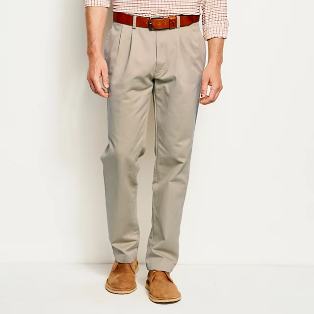 Orvis Ultimate Khakis Pleated Front Pants KHAKI