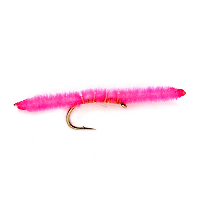 orvis Vernille San Juan Worm HOT PINK