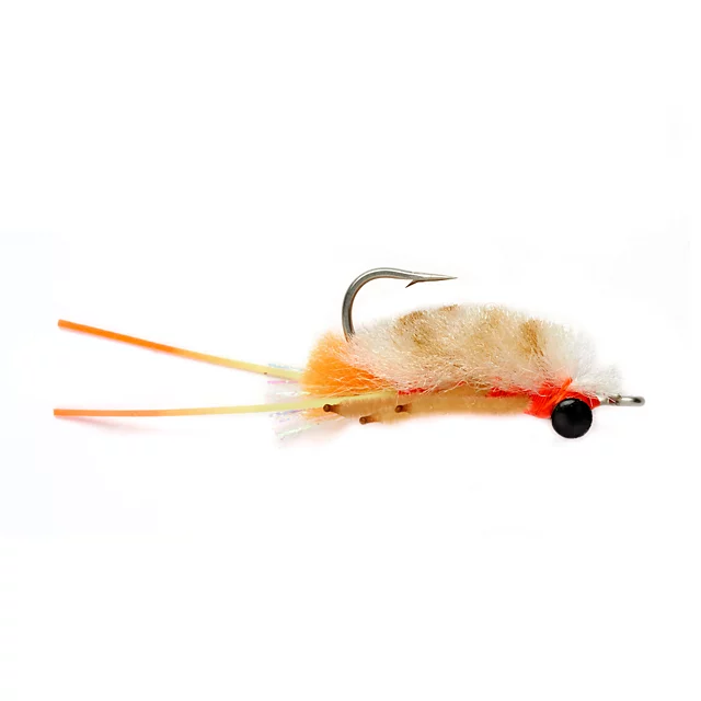 orvis Vlahos’ Marbled Sand Flea TAN/WHITE
