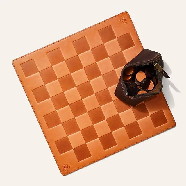 Orvis Will Leather Goods Chess Set
