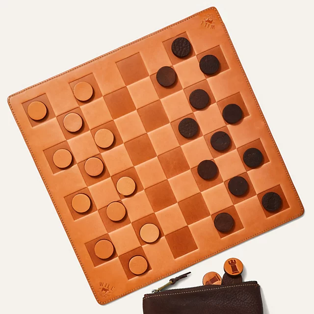 Orvis Will Leather Goods Chess Set