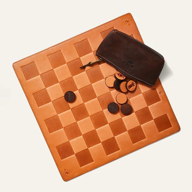 orvis Will Leather Goods Chess Set