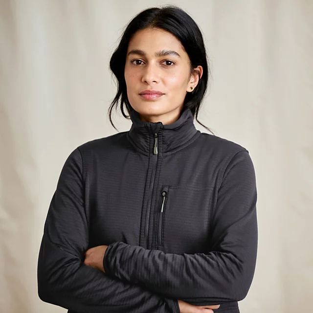 Orvis Women’s Horseshoe Hills Fleece 1/2-Zip BLACK